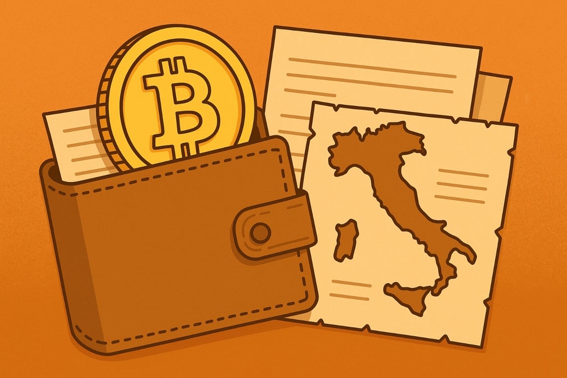 Leggermente modificata la tassazione crypto in Italia