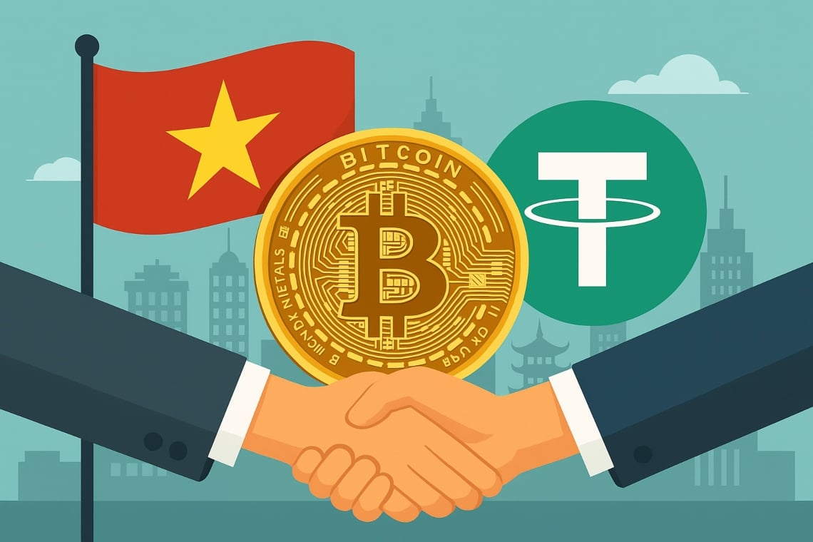 Vietnam spinge sull’adozione crypto: collaborazione con Tether