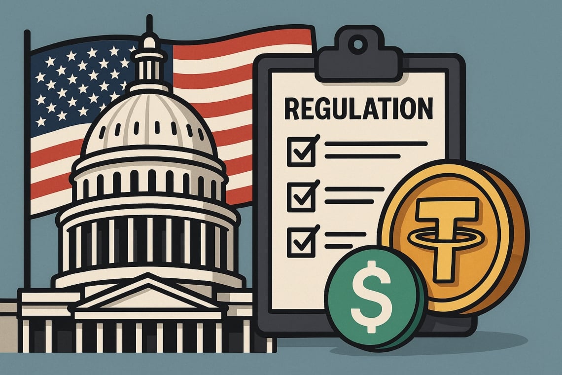 GENIUS Act e USA₮: Tether lancia la stablecoin conforme al nuovo quadro regolamentare statunitense