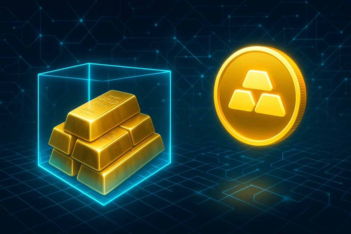 Tokenizzazione dell’oro: perché non è davvero “on-chain”