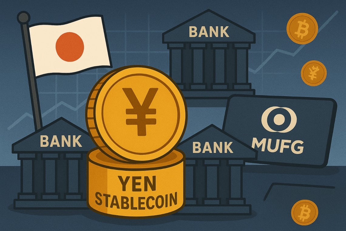 Yen stablecoin 2025: MUFG and banks unite on Progmat platform