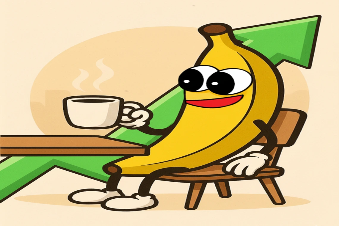 Cos’è Banana For Scale e perché il token ha guadagnato oltre il 45% nelle ultime 24 ore