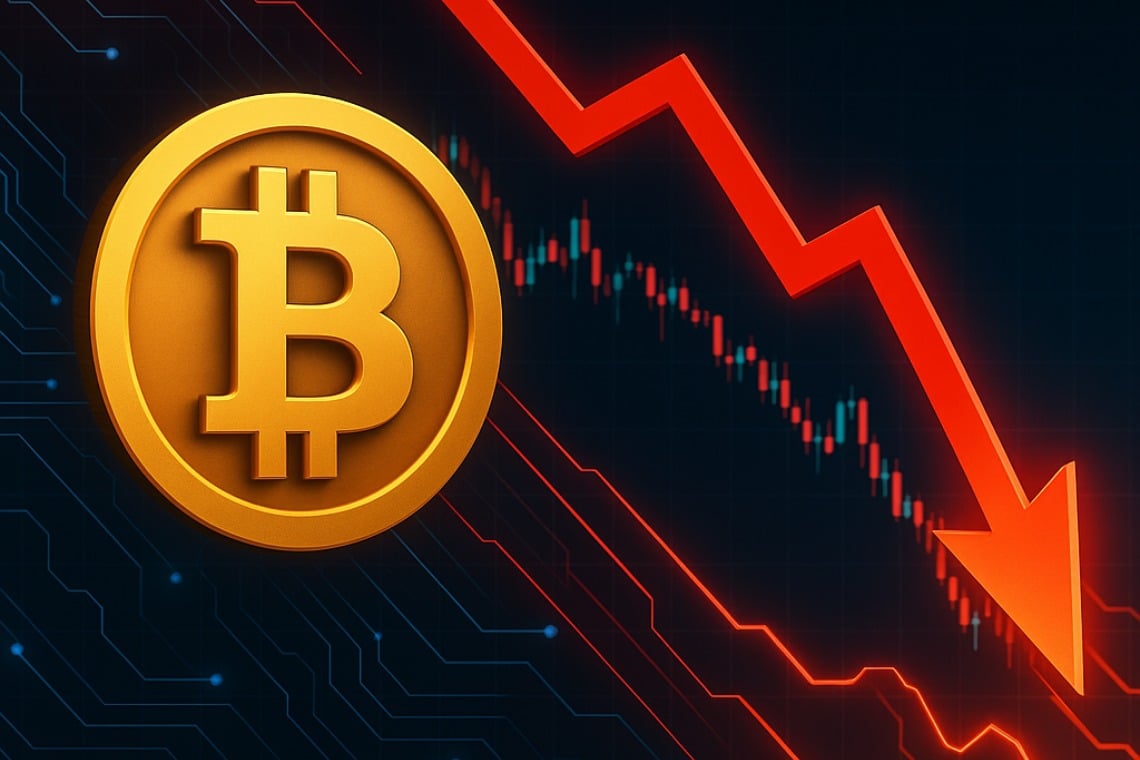 Altro crollo di Bitcoin oggi (ma potrebbe essere finito)