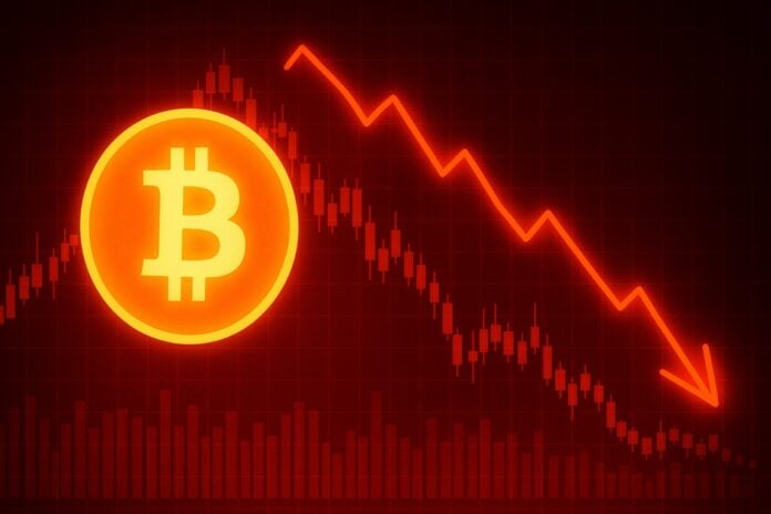 crollo prezzo bitcoin