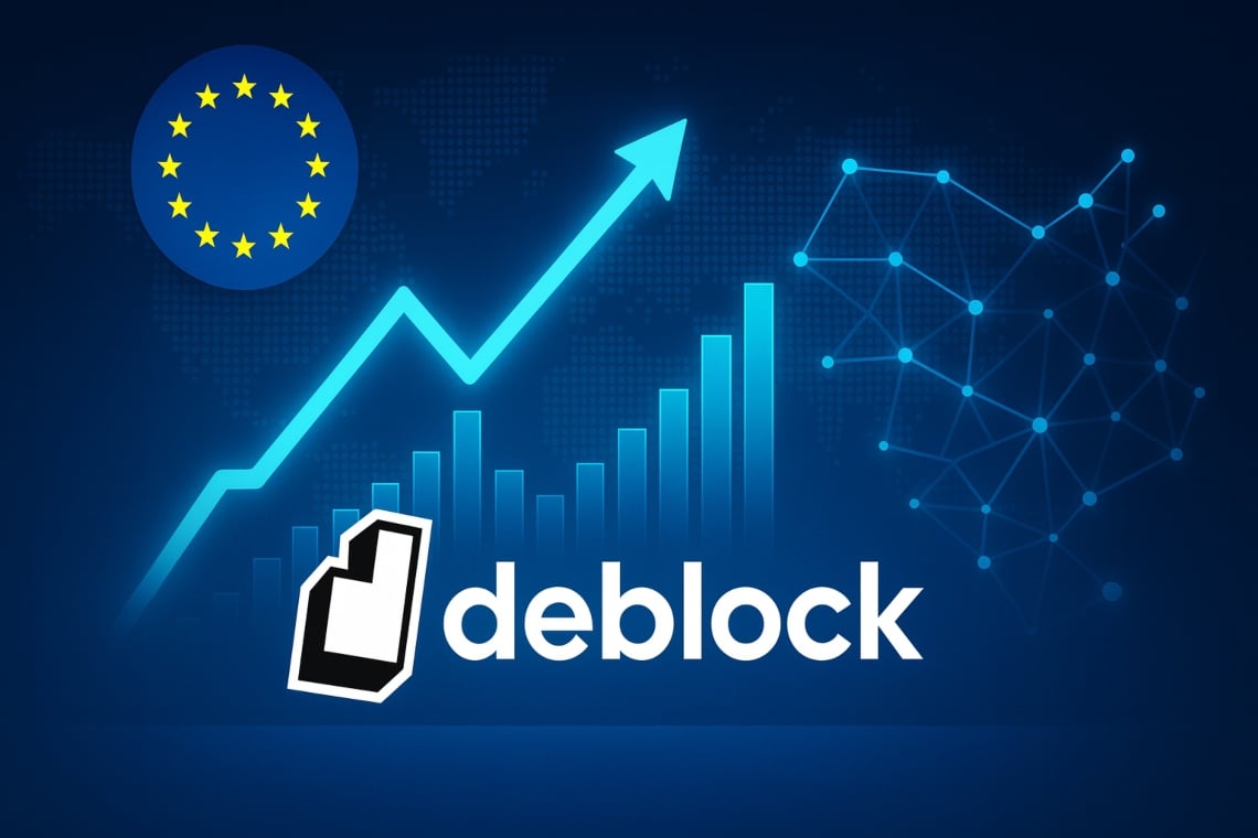 Deblock raccoglie 30 milioni di euro: la fintech francese accelera sull’on-chain banking in Europa