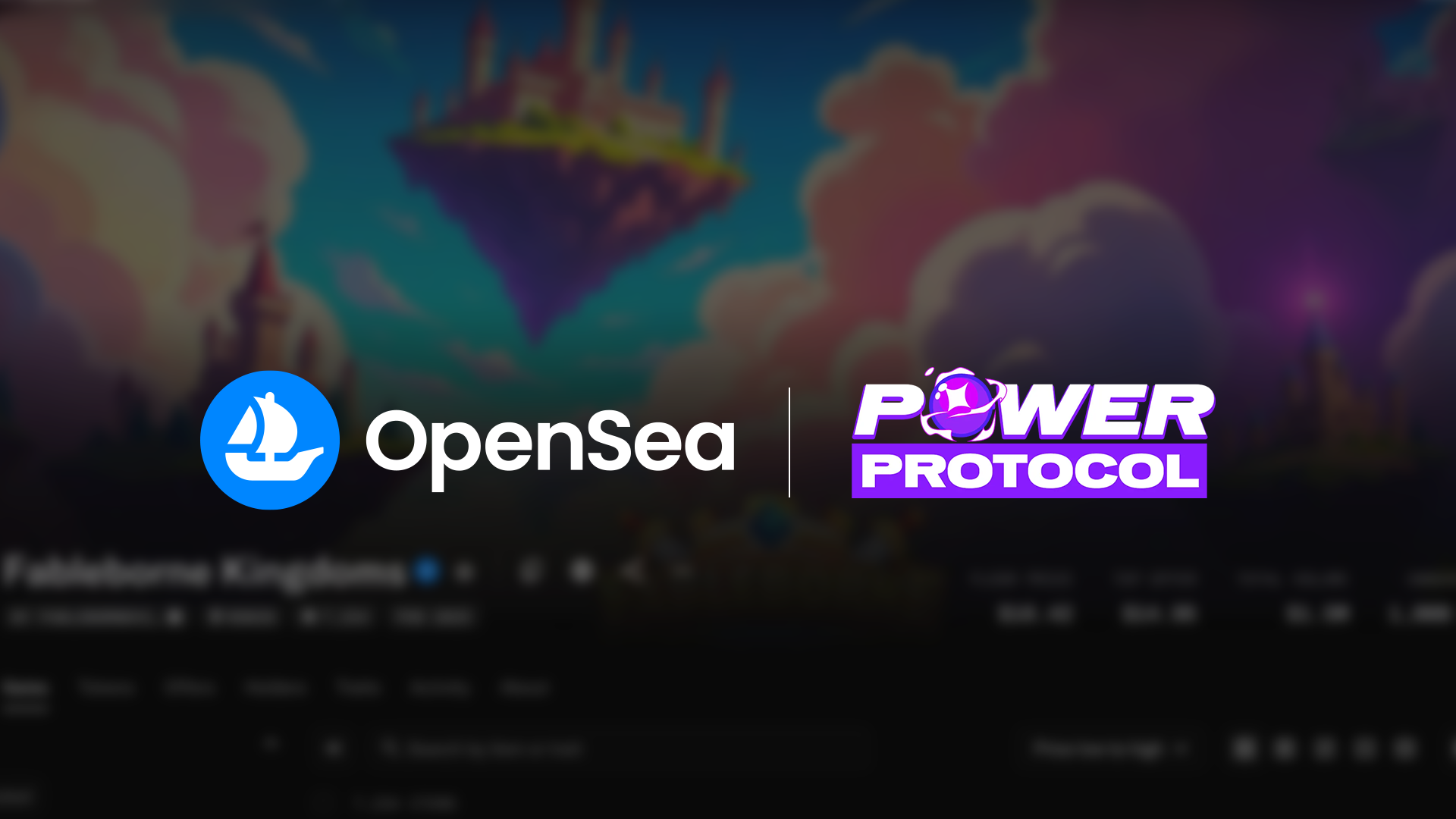 OpenSea 向$POWER 开放：Power Protocol 的代币