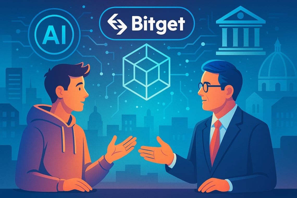 Giovani, istituzioni e innovazione digitale: Bitget al centro del dibattito su AI e blockchain