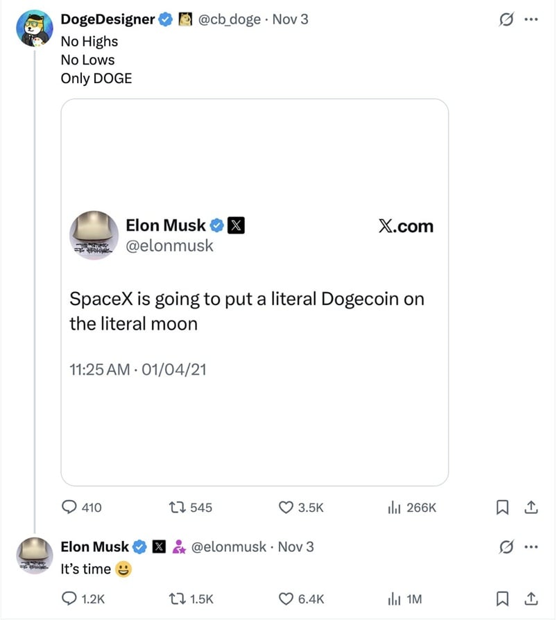 Elon Musk Tweet