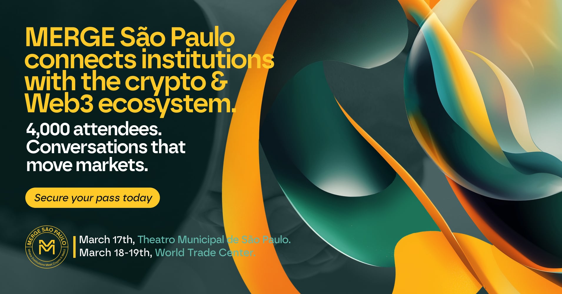 What impact is the recently approved crypto regulation having in Brazil?  The answer will be at MERGE São Paulo this March