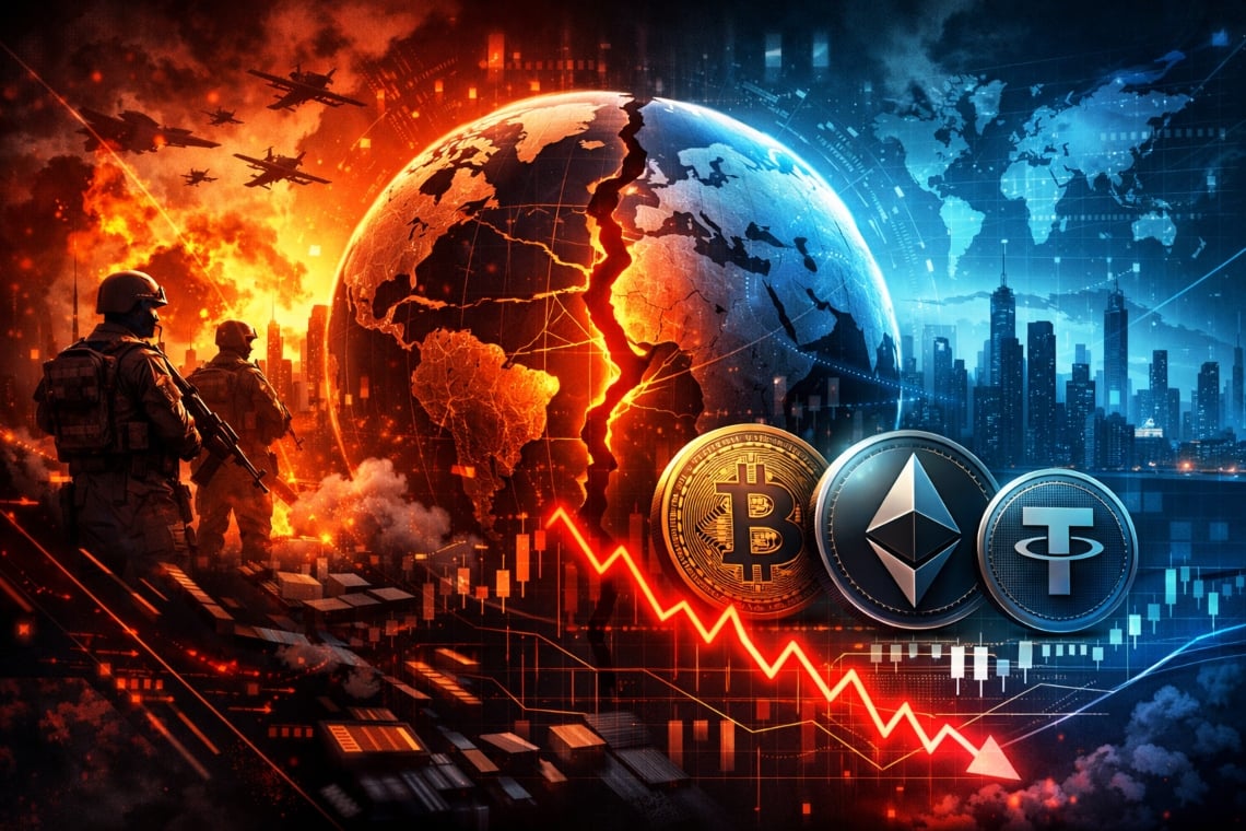 Mercato crypto debole a causa della geopolitica?