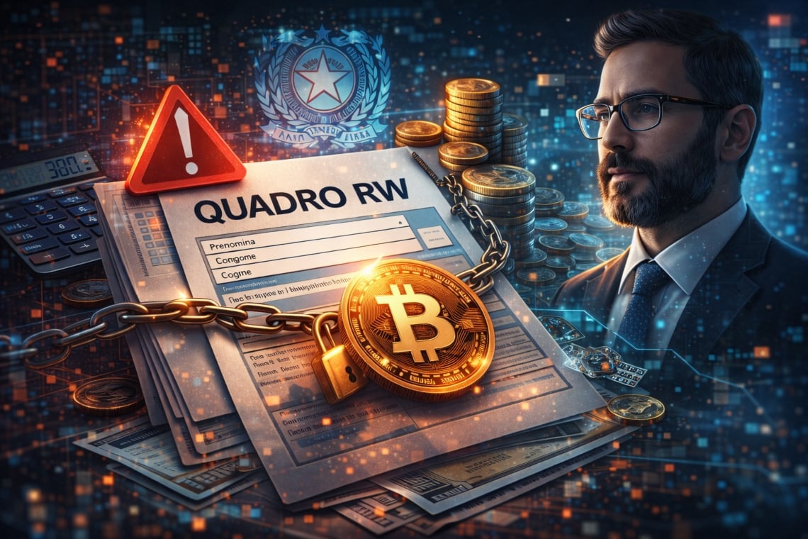 Quadro RW e criptovalute: perché il monitoraggio fiscale non è pensato per il mondo crypto