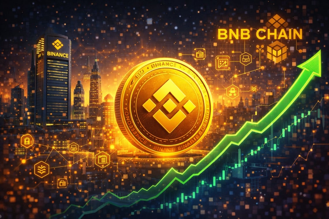 Prezzo BNB, previsioni positive: segnali rialzisti dall’ecosistema Binance