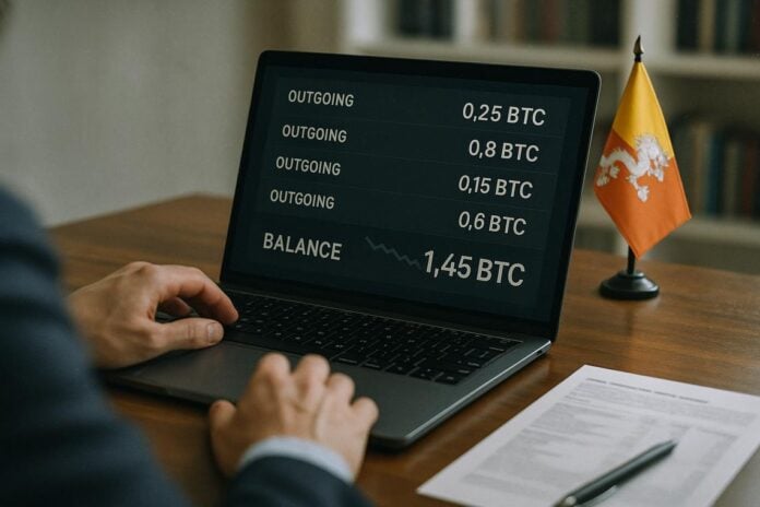 Bhutan vende Bitcoin