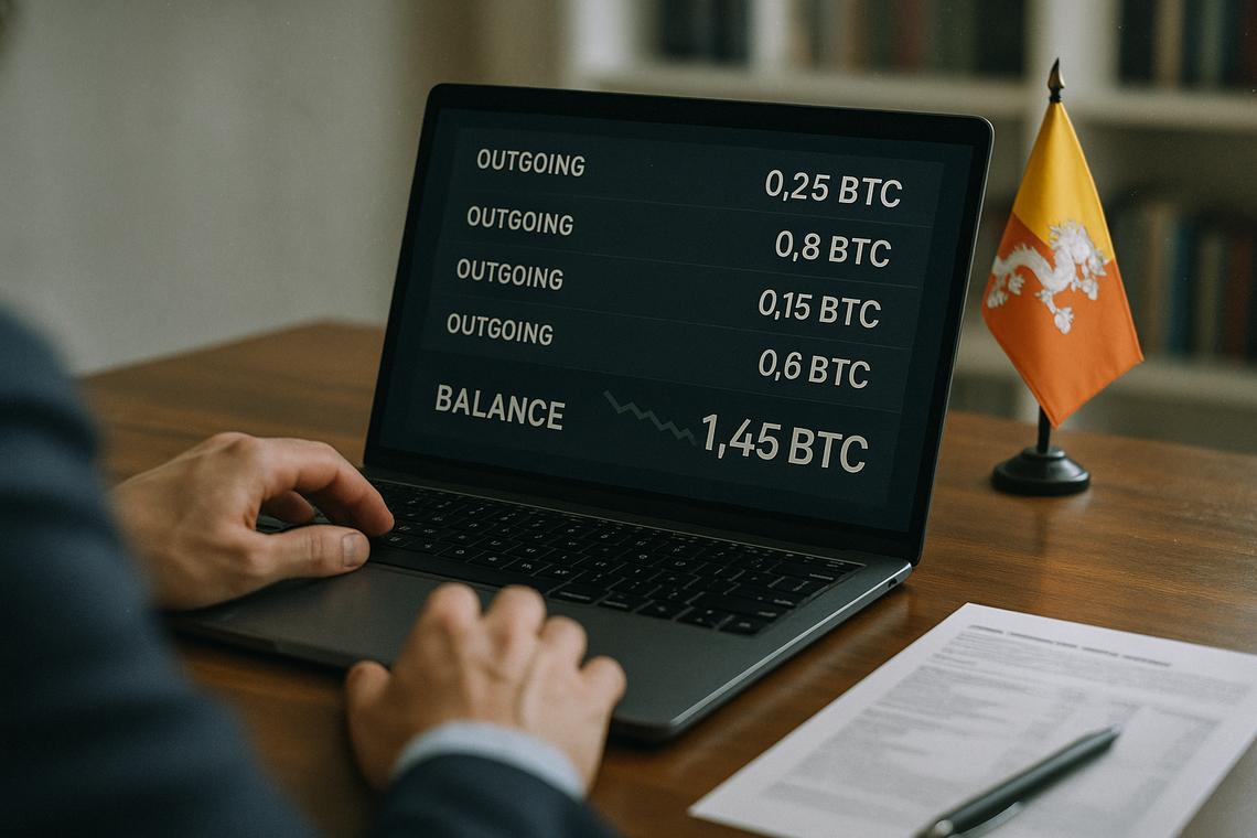 Bhutan vende Bitcoin