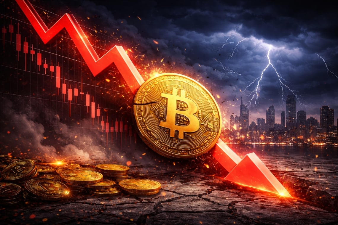 Prezzo Bitcoin sotto pressione: il calo può continuare?