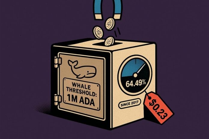 Cardano whale accumulation