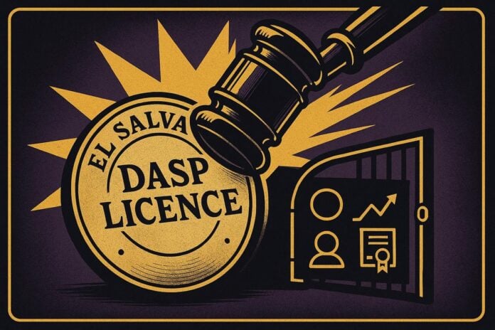 licenza Bitfinex El Salvador