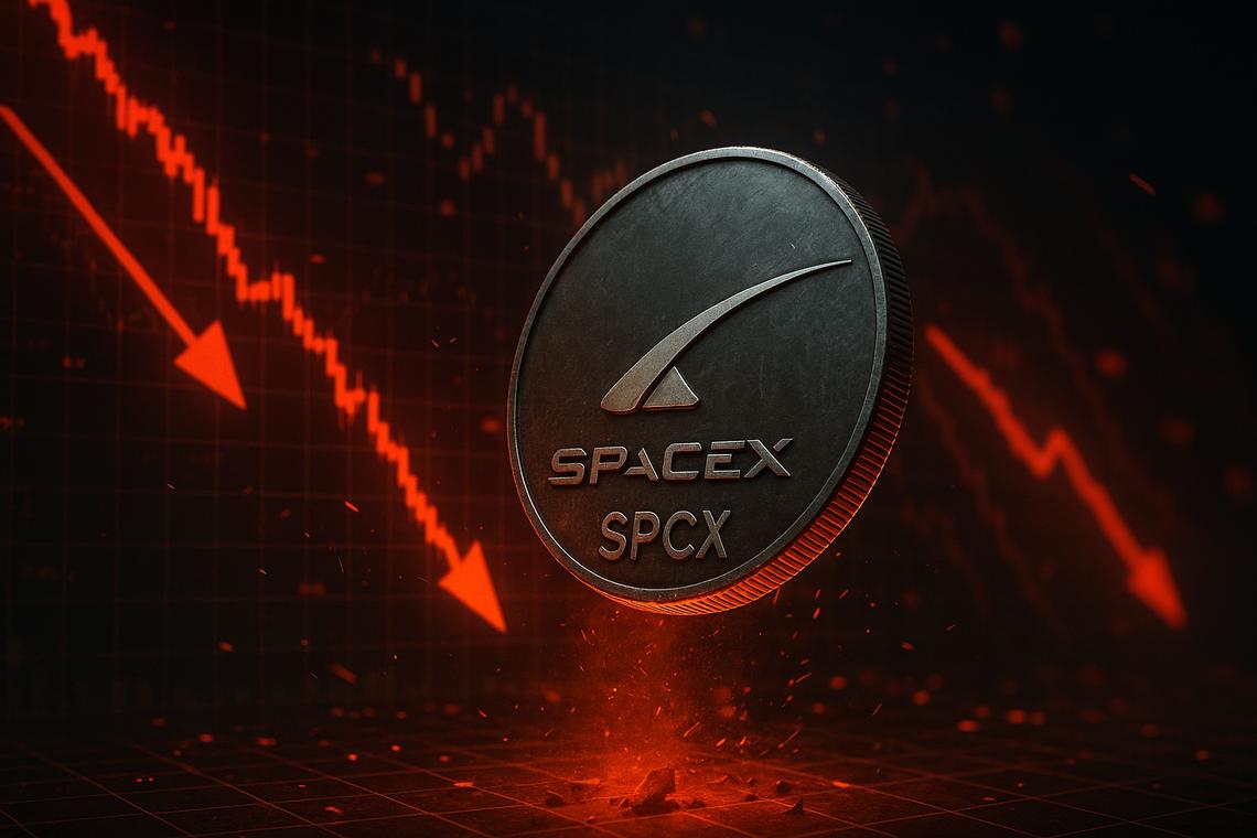 SpaceX shares: from 3 to 1 in one session