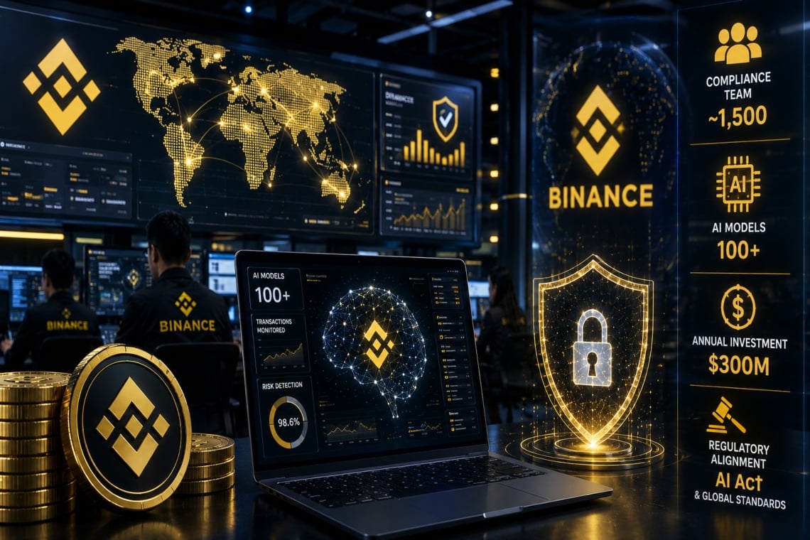 Binance: artificial intelligence and compliance, the new frontier