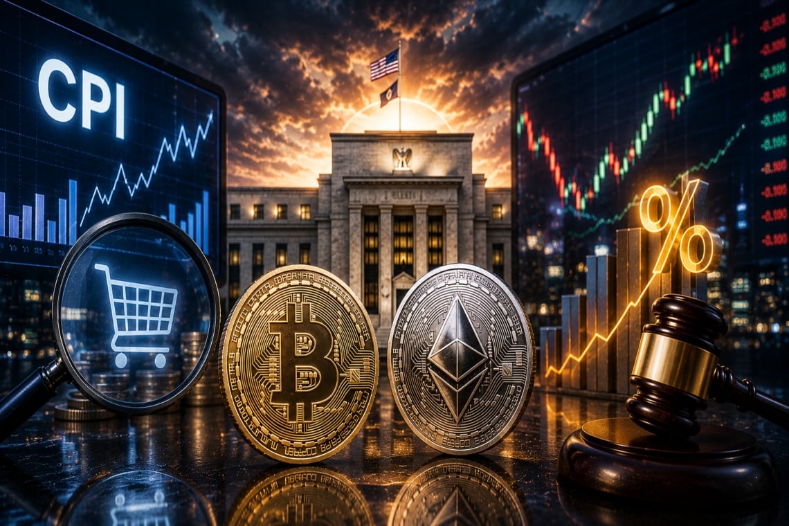US CPI in Focus: Bitcoin and Ethereum Await Key Inflation