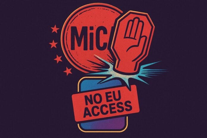 licenza MiCA Binance