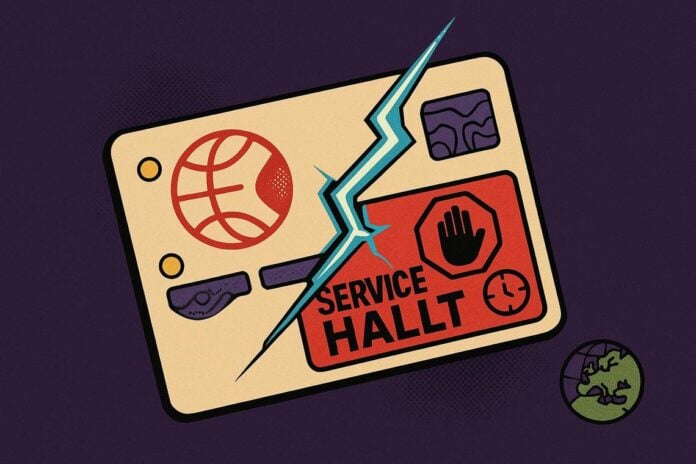 sospensione servizio Ready Card