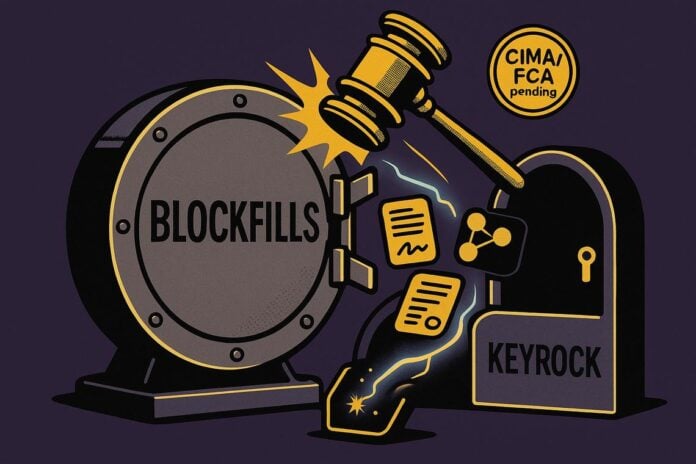 acquisizione Keyrock BlockFills