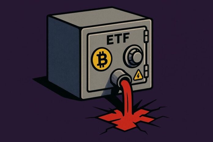 deflussi Bitcoin ETF