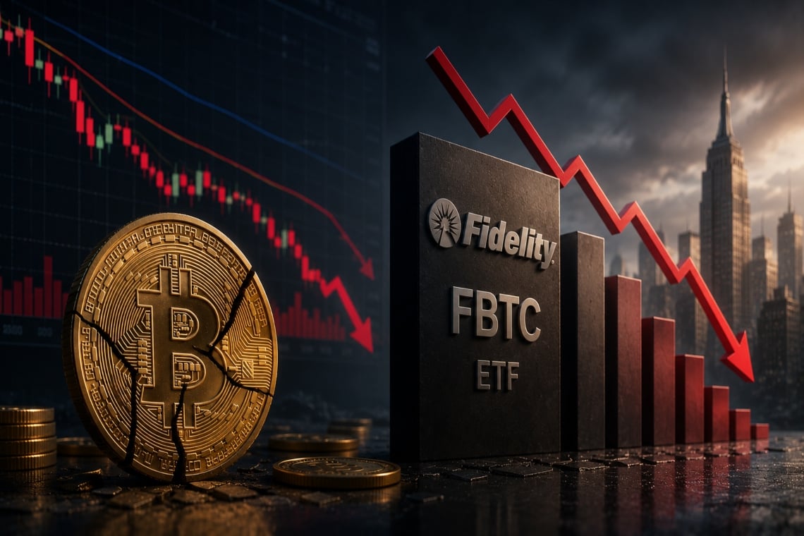ETF su Bitcoin di Fidelity in crisi?