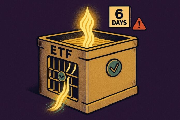flussi in entrata ETF Bitcoin