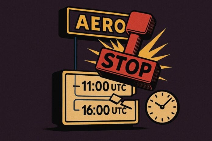 ritardo listing Aerodrome AERO