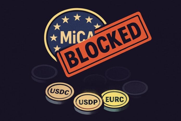 stablecoin conformi a MiCA