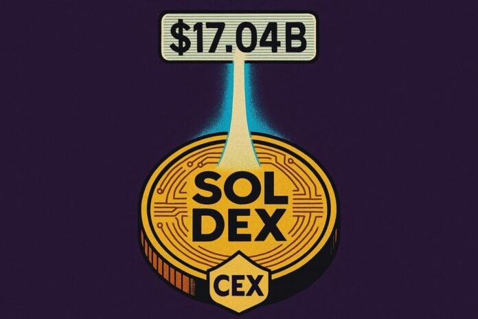 volume DEX Solana