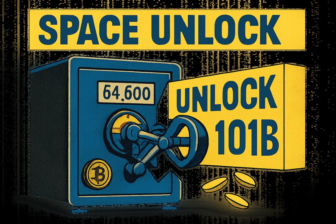 Bitcoin price stability holds above $64,600 despite SpaceX’s $101B unlock