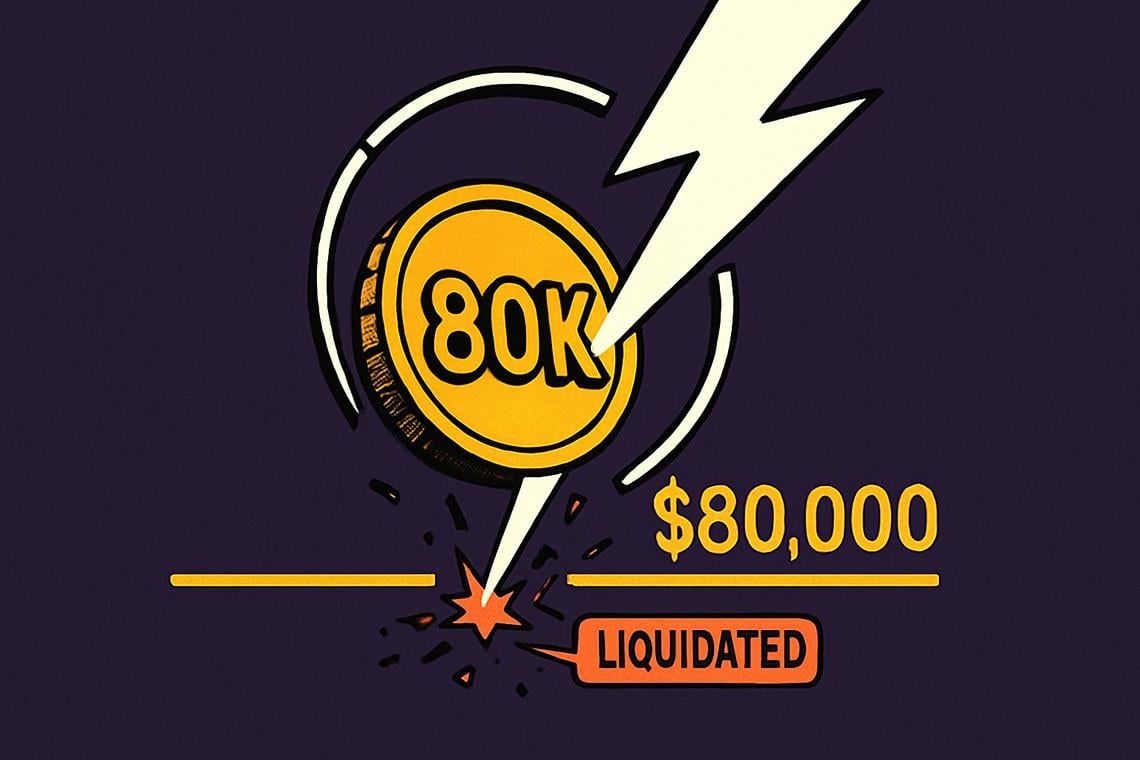 Salto no preço do Bitcoin atinge marca de $80.000 em meio a rali do mercado