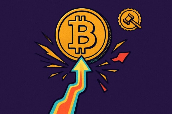 corsa al rialzo del Bitcoin