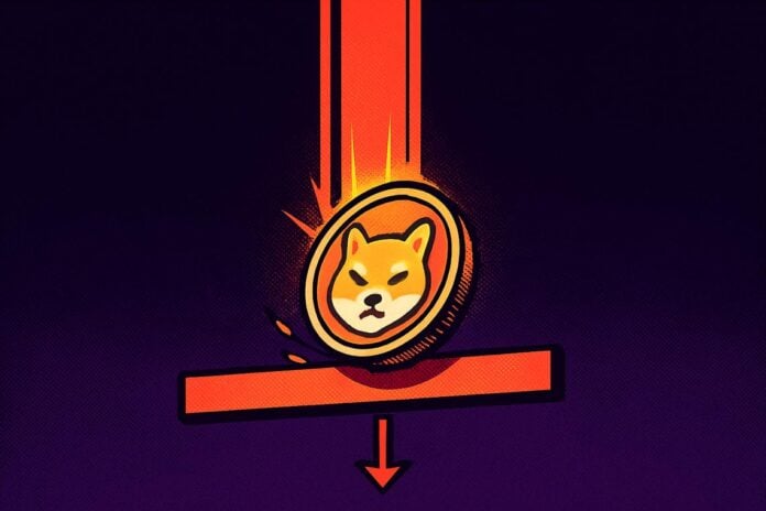 crollo prezzo Shiba Inu