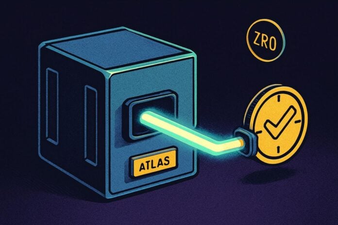 exchange ATLAS di LayerZero