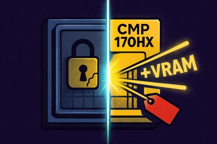 modifica Nvidia CMP 170HX