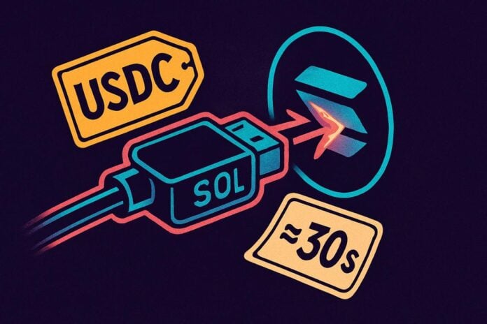 pagamenti USDC su Solana