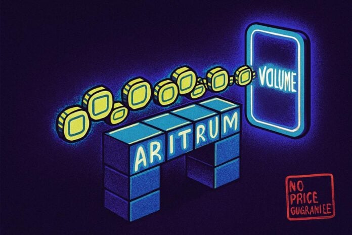 volume DEX su Arbitrum